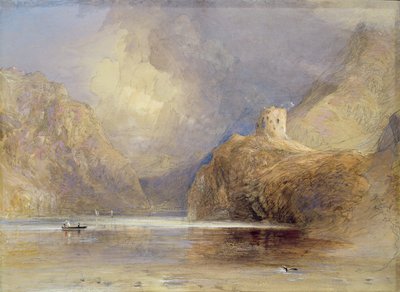 Dolbadern Castle, Llanberis, Nordwales von Samuel Palmer